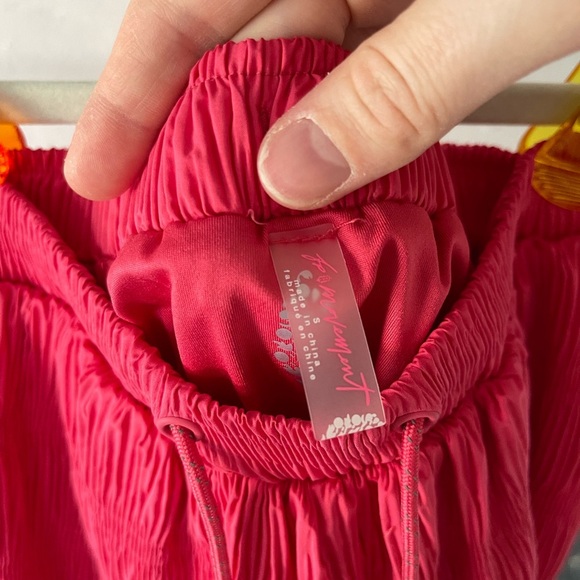 FP Movement Shirr Enough Shorts Pink Small - Picture 3 of 5